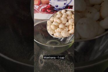 Healthy Makhana Bhel | Makhana Recipe | Makhana Chaat #makhana #makhanarecipe #makhanachaat #food