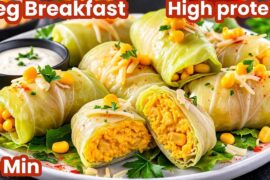 High Protein Breakfast Recipe - Low Calorie/ Healthy Dinner Recipes - Weight Loss /No Flour No Maida