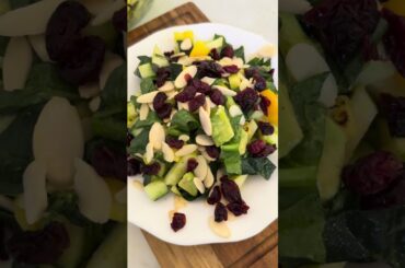 Una delicia de ensalada #recetas #alimentossanos #receta