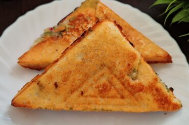 Healthy Suji Sandwich Recipe | Instant Rava Sandwich | No Bread Breakfast | Easy Tiffin Recipe