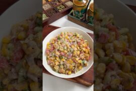 Easy Corn Salad Recipe | Healthy Sweet Corn Salad for Weight Loss | Quick Summer Salad #shorts