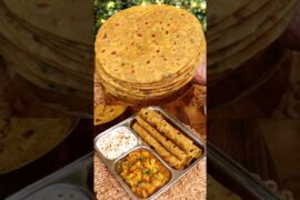 High Protein Delicious Soft Paratha for Weight Loss #recipe #cooking #paratha #lunchbox