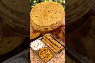 High Protein Delicious Soft Paratha for Weight Loss #recipe #cooking #paratha #lunchbox