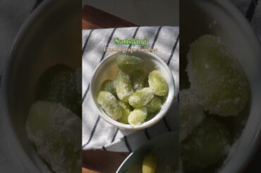 *Satisfying* frozen grape candies. #grape #easyrecipe #healthyrecipes #candies #homemade #viral