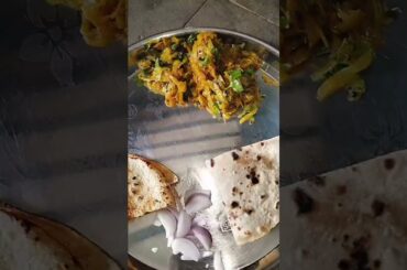 Healthy food #new#kobij#sabji#roti#gol#chhash#salad#papad#testy#healthy#food#like#share#subscribe