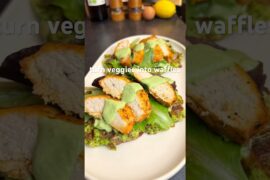 Recette perte de poids :  Gaufres au brocoli #shorts #healthyfood #healthyrecipes #cleaneating