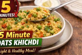 5 Minute Oats Khichdi Recipe | Healthy Lunch & Dinner Recipe | Mukta’s Kitchen