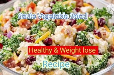 Brocoli ,Corn , Soyabean, Carrot & Paneer Perfect Healthy Salad | Weight Loss Salad | Diet Menu |