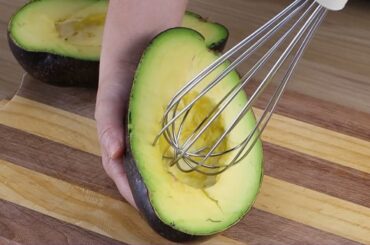 Healthy avocado bread in 5 minutes