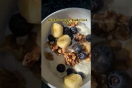 Weight-loss recipes - Blueberries & walnuts breakfast #weightloss #breakfast #shorts