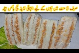 Easy Chicken Sandwich for Kids Lunch Box | Quick & Healthy Recipe in 10 Minutes