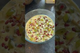 No sugar healthy &sweet fruit salad |summer recipes #fruit salad #viral #trending #shortsfeed