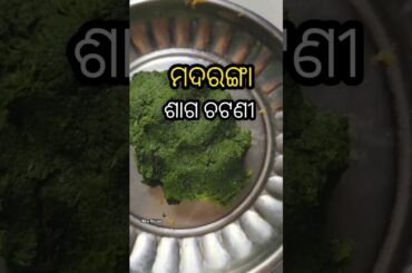 Madaranga Saga Chutney || Desi Style Odia Recipe...#shorts #recipe #trending #odia