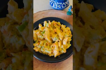 Protein Rich Pasta. Just 20 grams Pasta with protein & veggies ( can be eaten in weight loss )