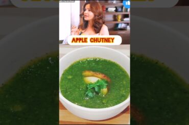 Rubina Dilaik's Secret Apple Chutney recipe|Apple ki Chutney|Farah Khan Apple chutney #shorts#apple