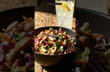 High Protein Blistered Peanut Salad Recipe #veokitchen  #Shorts