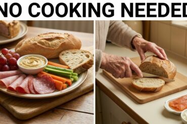 25 Cheap British No Cook Healthy Dinners For Seniors Too Tired To cook
