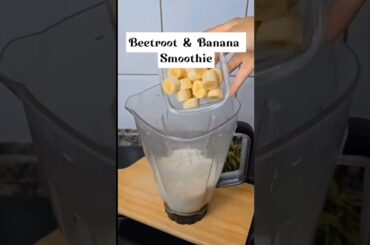 Struggling with Low Energy? Try This Beetroot Smoothie!  #smoothie  #recipe #weightloss #shorts