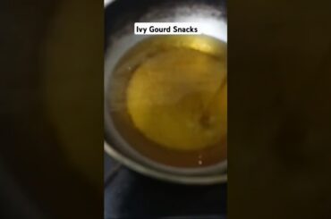 Ivy Gourd #thondekayi# Snacks#healthy snacks