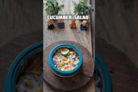 Quick & Tasty Kheera Salad for Weight Loss | Cucumber Salad Recipe |