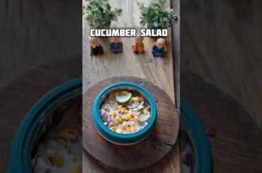 Quick & Tasty Kheera Salad for Weight Loss | Cucumber Salad Recipe |