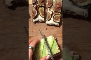 Vegan Cucumber//Ginger//Yuzu Peel Sandwich