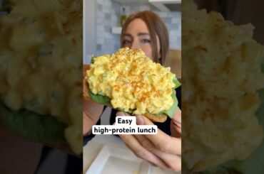23g Protein Egg Salad Sandwich in 10 Minutes