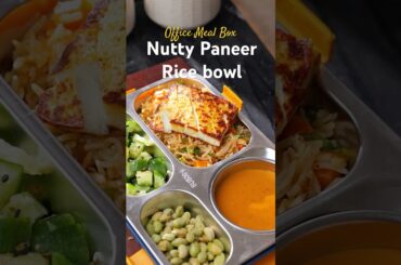 SE02 EP 02 Office Meal Box Series | Nutty  Paneer Rice Bowl | Lunch Recipe | #recipe