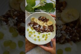 Recreating an Odia Breakfast into a Crunchy Yogurt Bowl | Healthy Granola Bowl | Air Fried