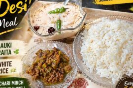 White Rice aur Lauki ka Raita | Aj ka Simple Dinner  Healthy Easy Ghar k bana | Sumer Special Recipe