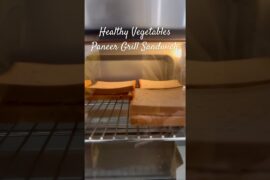 Healthy vegetables paneer grill sandwich #shortsfeed #shortsviral #recipe #youtubeshorts #sandwich