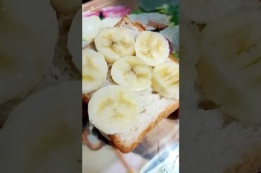 5-Minute Banana Toast | Perfect Morning Treat #recipe #shorts #food