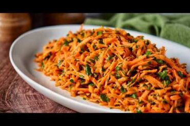 Carrot Salad Recipe | Easy, Fresh & Ready in 15 Minutes