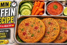 Instant Morning Breakfast Recipes | Tiffin Recipes | Healthy Kids Lunchbox | Easy Breakfast Recipe