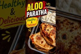 Healthy Aloo Paratha Recipe | Paratha with Curd #shorts #mjssuperkitchen