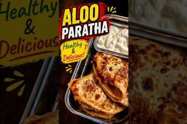Healthy Aloo Paratha Recipe | Paratha with Curd #shorts #mjssuperkitchen