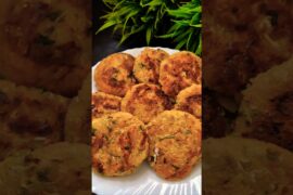 Less Oil Healthy Breakfast Idea | Lauki Cutlet Recipe #shorts #youtubeshorts #trending #breakfast