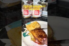 High protein paneer sandwich!! #sandwich #highprotein #recipe #yt #fyp