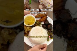 What I Eat for Lunch on Chaitra Sankranti | Authentic Bengali Recipes #shorts #recipe