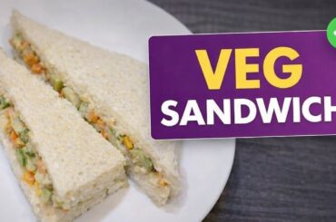 Healthy Veg Sandwich Recipe | Perfect for Breakfast