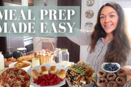 Ingredient Prep for Healthy Meals and Weight Loss as a Busy Mom!