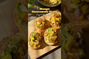 Mango Guacamole Toast | 5 Minute Summer Breakfast Aapka Avocado Toast Bhool Jaoge! #shorts