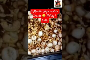 High protein Snacks in 5 minute  #protein snacks#helthy#snacks #wightloss #diet food#ytshorts #viral