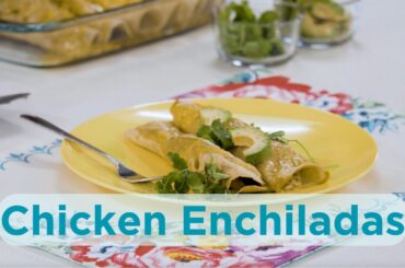 6-Ingredient Healthy Chicken Enchiladas: A Quick Family Dinner Recipe