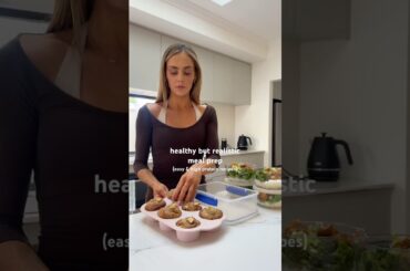 What to meal prep to stay on track | easy & healthy, high protein recipes #healthyfood #mealprep