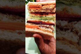 Healthy veg sandwich recipe for weight loss #youtubeshorts #trandingshorts #ytshorts #sandwichrecipe