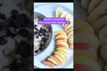 Healthy breakfast  #easynutrition #banana  #food