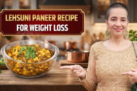 Lehsuni Paneer Recipe for Weight Loss | Fastest Fat Loss Garlic Recipes | Indian Veg Diet by Richa