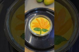 No Sugar High Protein Mango Mousse #shorts #mango #protein #spiceupflavourskitchen