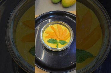 No Sugar High Protein Mango Mousse #shorts #mango #protein #spiceupflavourskitchen